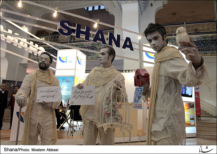 فعالیت شانا در ششمین روز بیستمین نمایشگاه مطبوعات