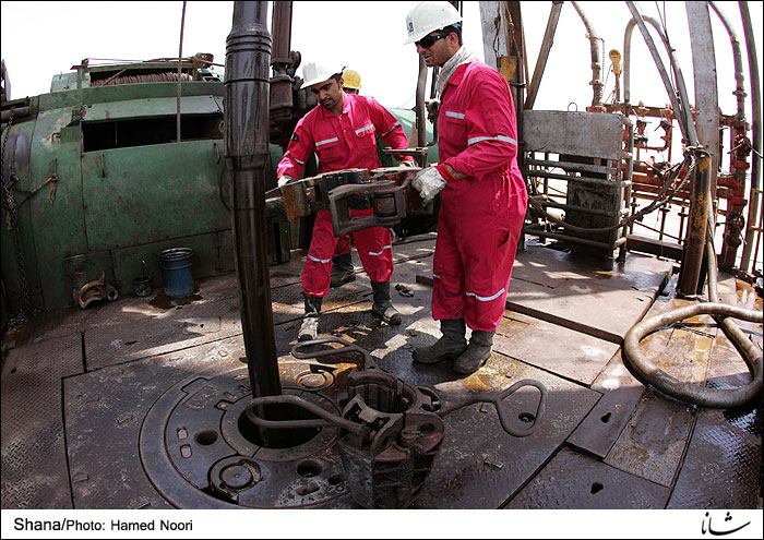 Drilling On Schedule in Sepand Gas Field