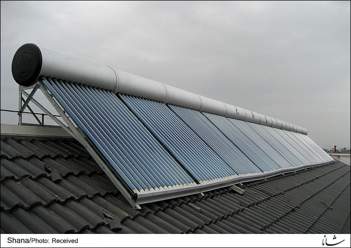 استفاده از آبگرمکن های خورشیدی راهکاری برای کاهش مصرف سوخت