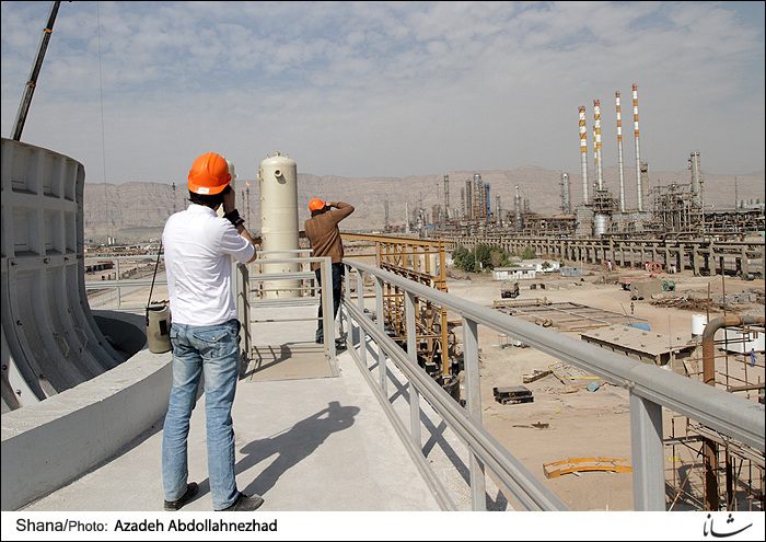 عملیات اجرایی ساخت پالایشگاه آناهیتا در کرمانشاه آغاز شد