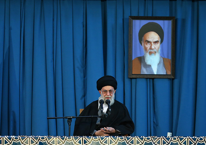 Speech among pilgrims and residents of Mashhad