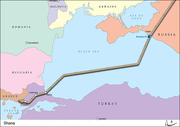مسکو توافقنامه میان دولتی پروژه گازی ترکیش استریم را به آنکارا فرستاد
