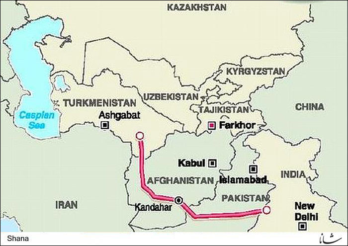 تلاش ترکمنستان برای جذب سرمایه در ساخت خط لوله تاپی