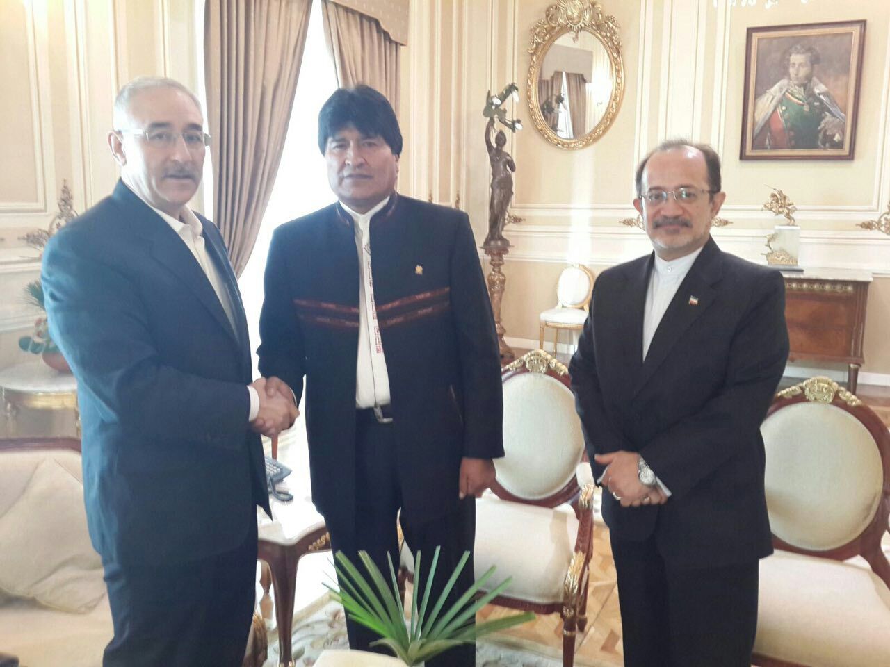 استقبال رئیس جمهوری بولیوی از شرکت در  اجلاس جی یی سی اف تهران