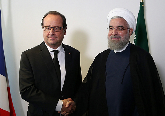 اولاند: روحانی آخر ژانویه به پاریس می آید