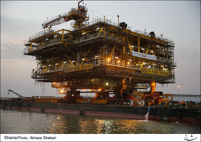IOEC Installs 1,900 tons of South Pars Topsides