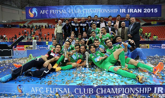 تاسیسات دریایی ایران بهترین تیم فوتسال آسیا شد