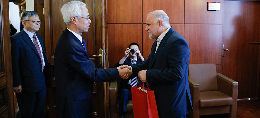 Iran's Zangeneh Hosts Meeting with China's NEA Deputy Head
