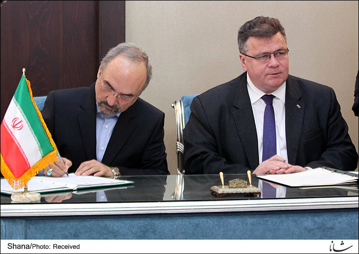 ایران و لیتوانی موافقتنامه همکاری اقتصادی و بازرگانی امضا کردند