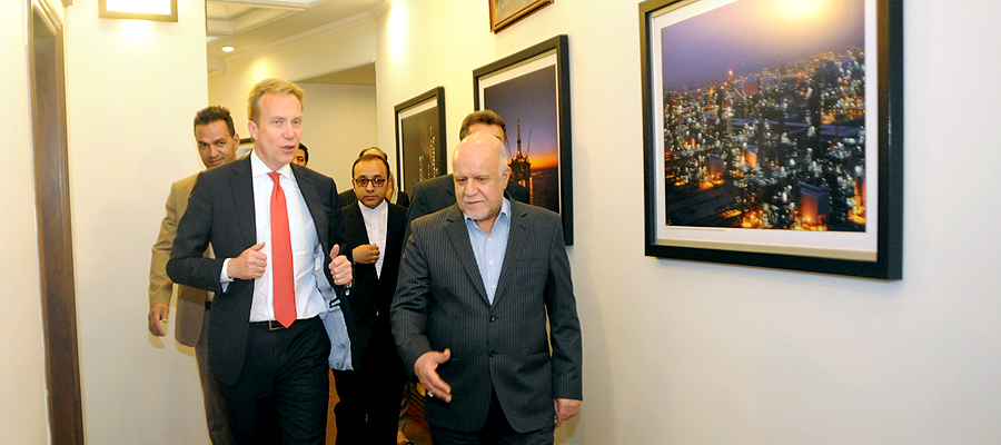 وزیر امور خارجه نروژ به دیدار زنگنه آمد