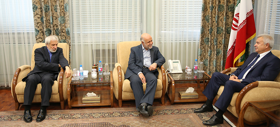 Iran's Zangeneh Hosts Meeting with LUKoil CEO