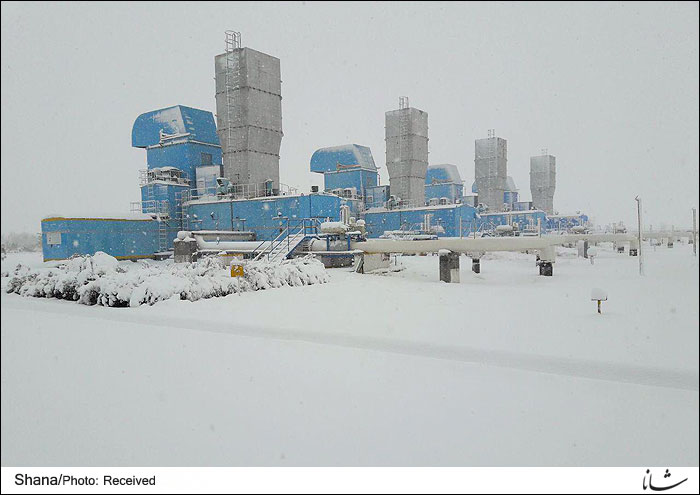 12mcm Gas Withdrawn from Shourijeh Storage Facility in Recent Cold Snap