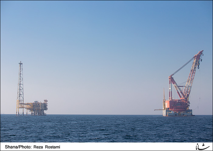 خیز ایران برای تولید گاز از یک میدان مشترک در خلیج فارس