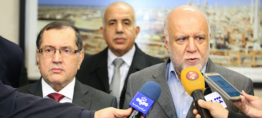 Iran, Algeria Oil Ministers Meet in Tehran
