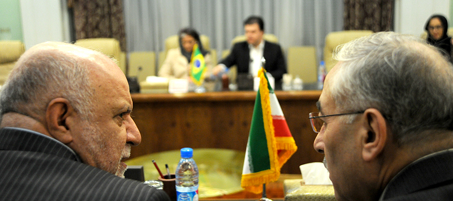 ‌دیدار زنگنه با وزیر انرژی و معادن برزیل