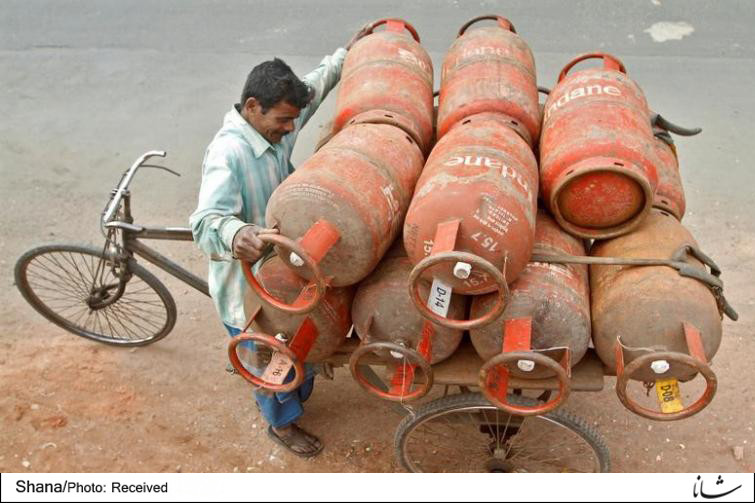 واردات گاز هند با مشکل روبه‎روست