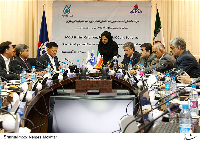 شرکت‎ ملی نفت ایران و پتروناس بر توسعه همکاری‎ها تاکید کردند