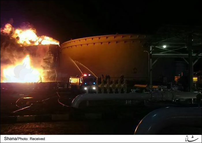 تشریح جزئیات عملیات مهار آتش در مخزن نفت جنوب تهران
