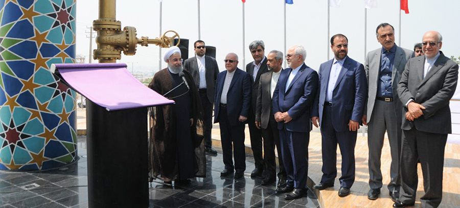 افتتاح 8 مگاپروژه صنعت نفت با حضور رئیس جمهوری