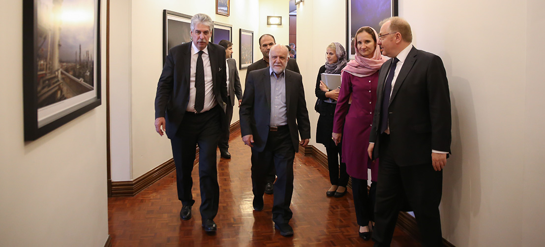 Photos: Iran's Petroleum Minister meets Austria’s minister of finance