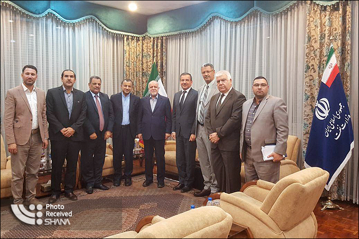 Iraqi Oil Minister Congratulates Zangeneh on Stay in Rouhani Cabinet