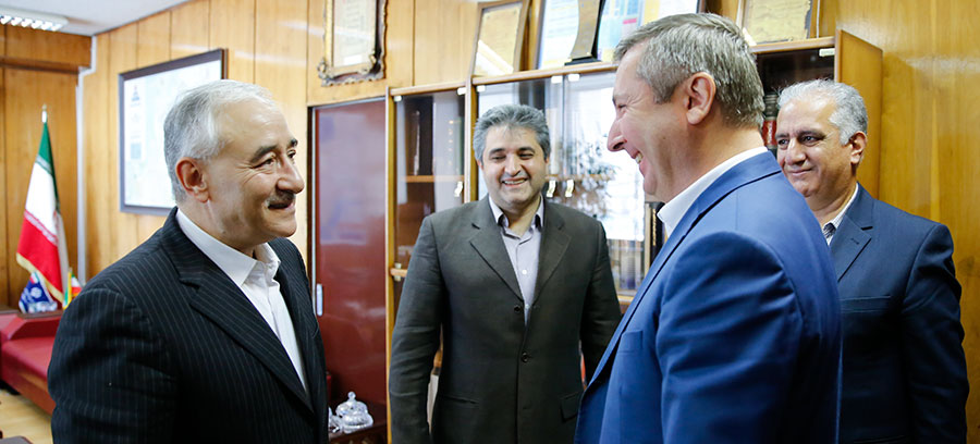 دیدار معاون امور بین الملل و بازرگانی وزیر نفت با مدیران گازپروم‌نفت