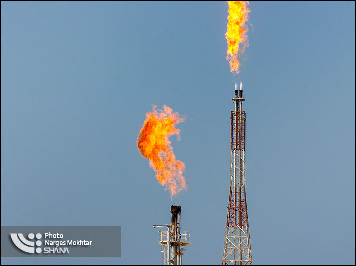 حجم گازهای ارسالی به مشعل در پارس جنوبی 15 درصد کاهش می‌یابد