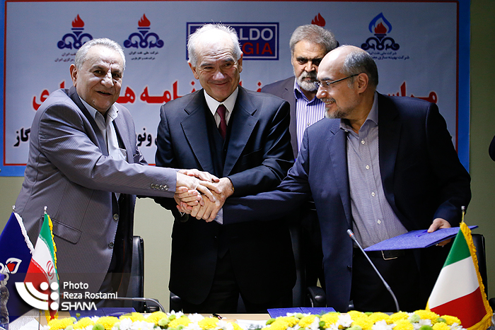ایران و ایتالیا برای جمع آوری گازهای مشعل تفاهم‌نامه همکاری امضا کردند