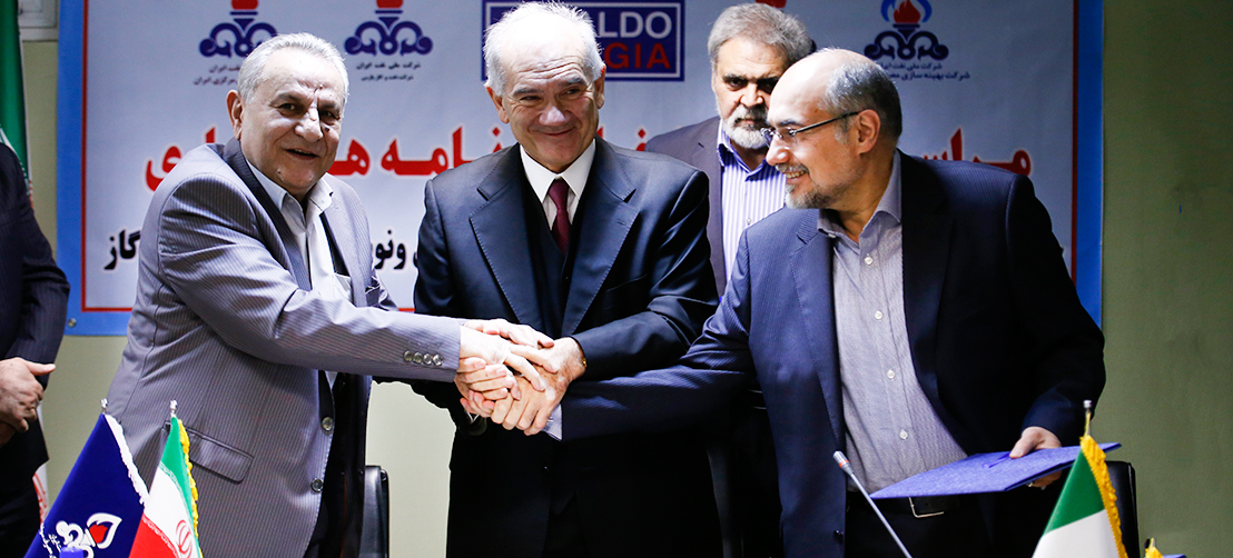 امضای تفاهم‌نامه میان ایران و ایتالیا برای جمع‌آوری گازهای مشعل