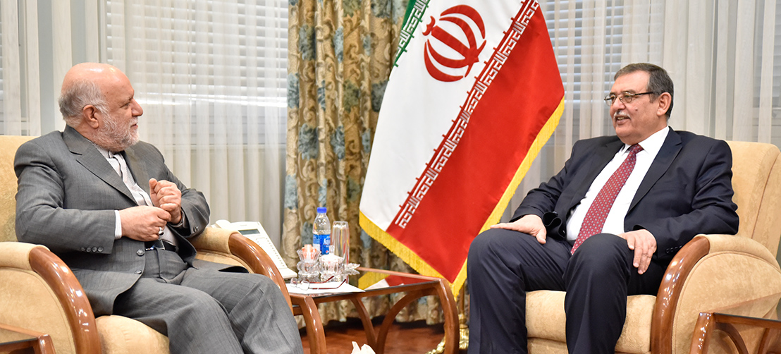 Zangeneh Meeting with Visiting Iraqi Deputy Oil Minister