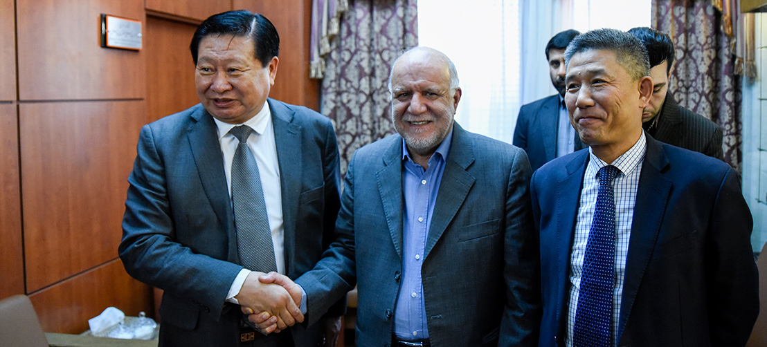 دیدار وزیر نفت ایران با رئیس اتاق بازرگانی بین المللی چین