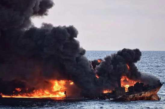 تسلیت معاون دریایی سازمان حفاظت محیط زیست در پی حادثه سانچی