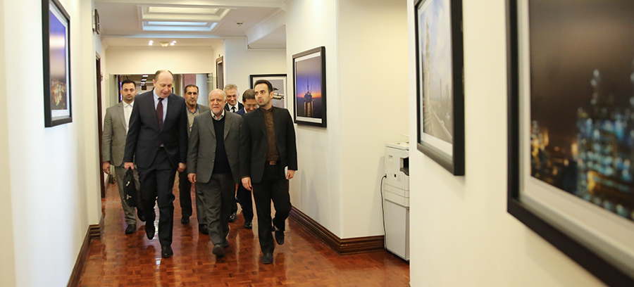 دیدار وزیرنفت با ویتالی ووک، وزیر صنایع بلاروس