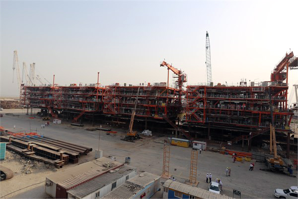 2 سکوی طرح توسعه فازهای 22 تا 24 پارس جنوبی آماده بارگیری شد