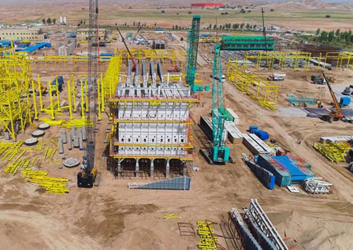 Phase I of Masjed Soleyman Petchem Project 80% Complete
