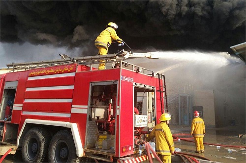 آتش‌سوزی در پتروشیمی آبادان مهار شد