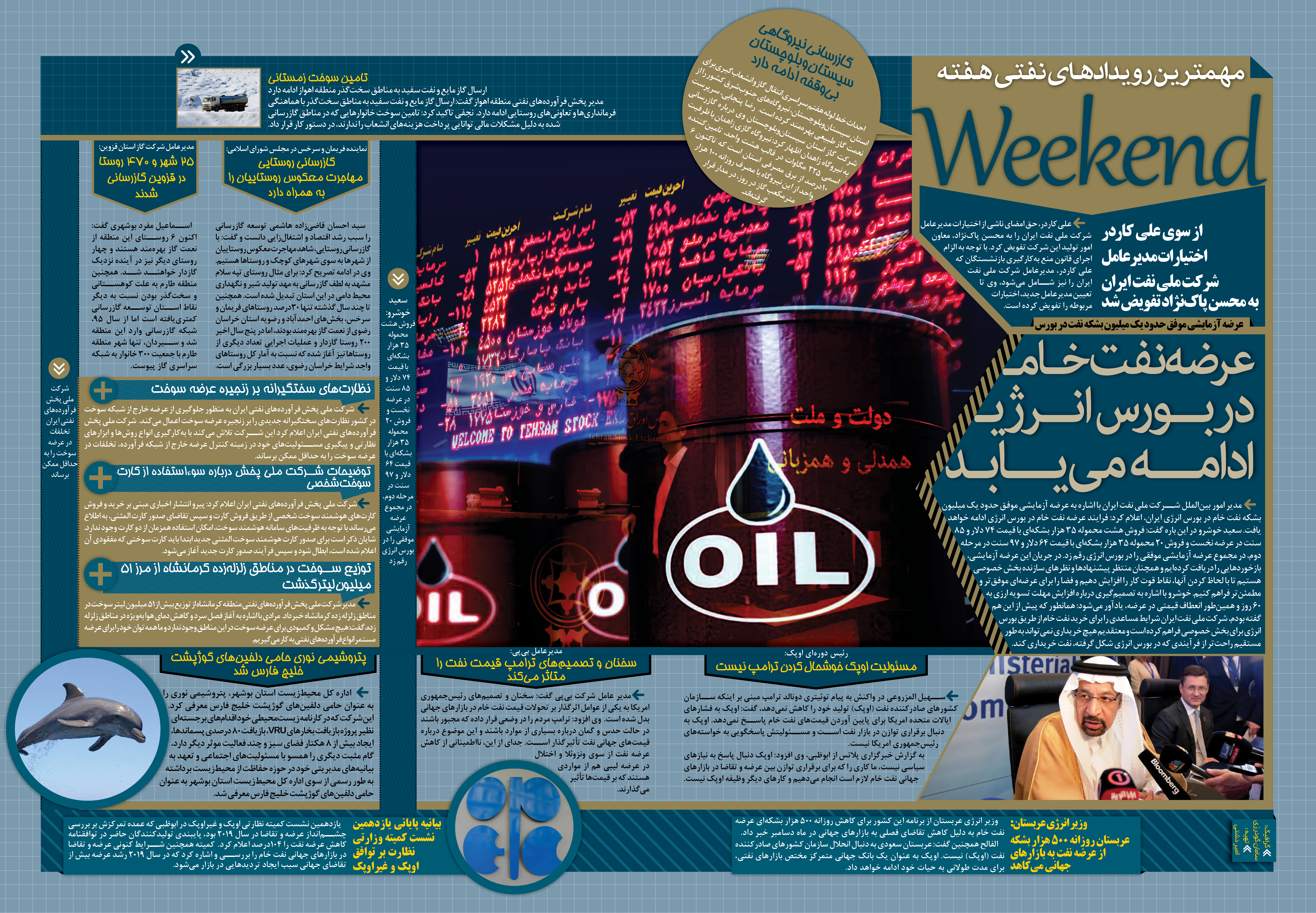 مهمترین رویدادهای نفتی هفته