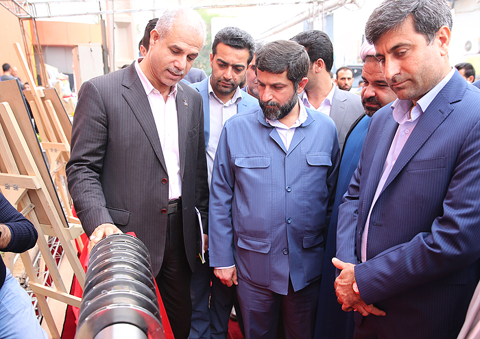 ۵ قلم کالای ساخت داخل در نمایشگاه نفت خوزستان رونمایی شد