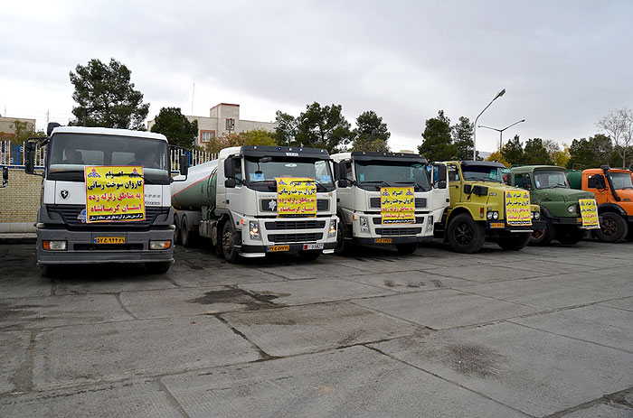 ارسال 5.5 میلیون لیتر سوخت به نقاط زلزله‌زده استان کرمانشاه