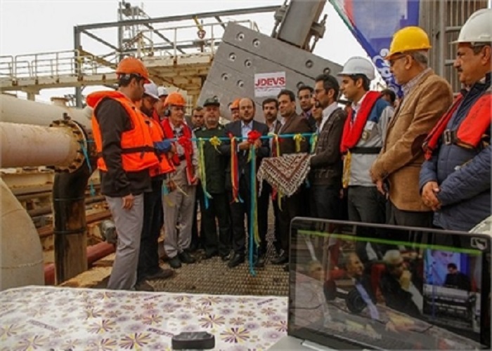 پروژه طراحی و ساخت بازوی بارگیری نفت خام در خارک افتتاح شد