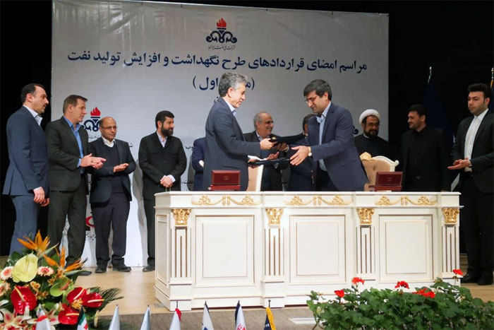 9 قرارداد نگهداشت و افزایش توان تولید نفت با شرکت‎های ایرانی امضا شد