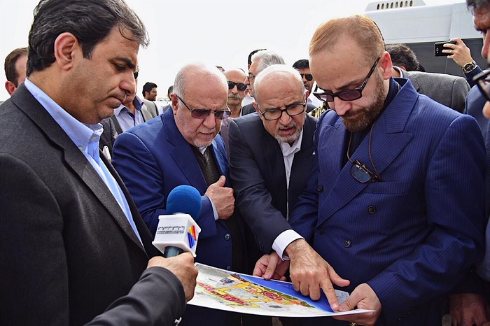 بازدید وزیر نفت از منطقه انرژی‌بر پارسیان